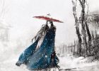 【网络美文】雪舞红尘时，等君踏雪归 文/一笑奈何